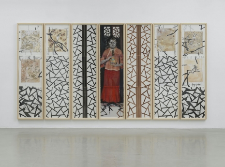 María Magdalena Campos-Pons, My Mother Told Me I Am Chinese: The Painting Lesson, 2024, Galerie Barbara Thumm