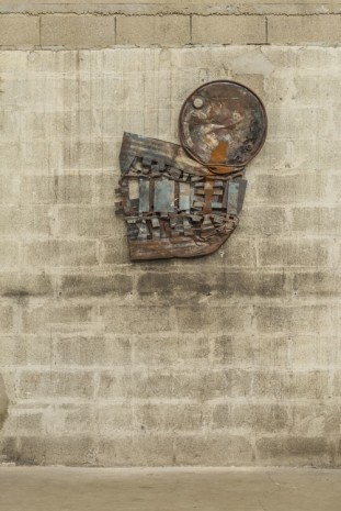 Kendell Geers, prayer wheel (hate), 2011, Galleria Continua