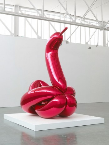 Jeff Koons, Balloon Swan (Red), 2004-2011, Gagosian