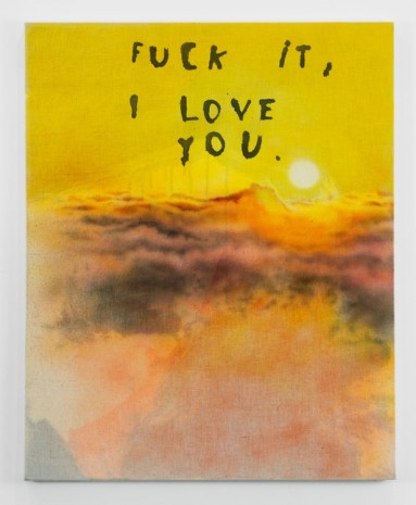 Friedrich Kunath, Fuck It I Love You, 2014, Andrea Rosen Gallery (closed)