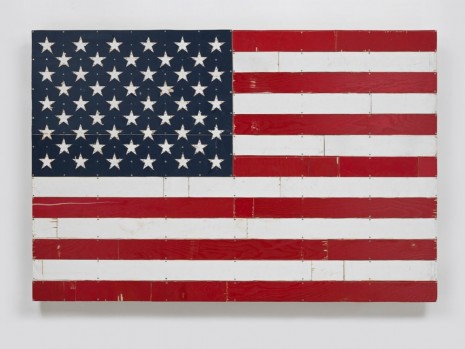 Tom Sachs, Flag (pieces), 2013, Galerie Thaddaeus Ropac
