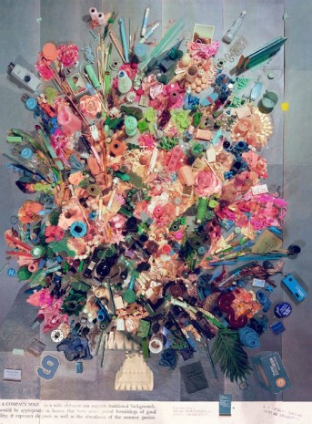 Sara Cwynar, Contemporary Floral Arrangement 5 (A Compact Mass), 2014, Foxy Production