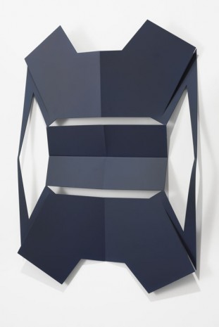 Matt Keegan, Untitled (Navy), 2014, Andrea Rosen Gallery