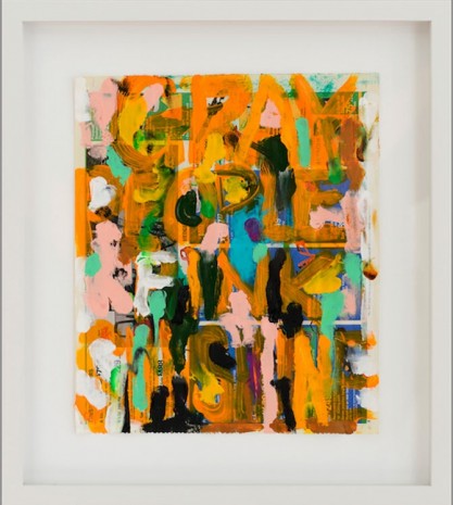 William Pope.L, Gray People Fink Sunshine, 2014, Galerie Catherine Bastide
