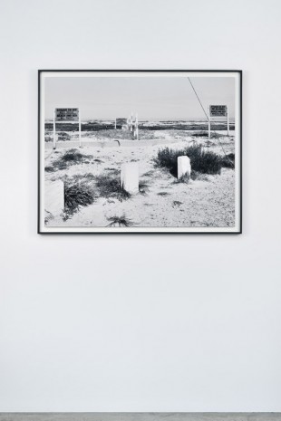 David Goldblatt, Racially Segregrated beach areas and the boundary between them, Strand, Western Cape, 16 April 1983, , Marian Goodman Gallery
