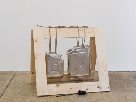 Franziska Lantz, Drums, stainless steel jerry cans, 10l/ 20l, 2014, Supportico Lopez