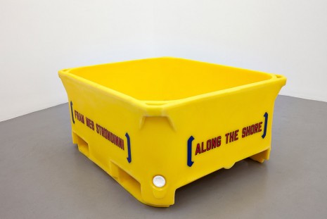 Lawrence Weiner, ALONG THE SHORE, 2014, i8 Gallery