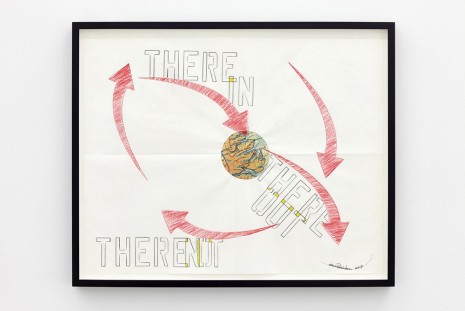 Lawrence Weiner, THERE IN, 2014, i8 Gallery