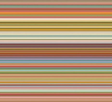 Gerhard Richter, Strip 927-2, 2012, Marian Goodman Gallery