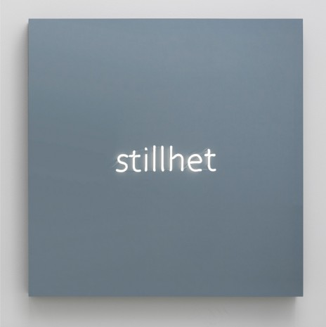 Jeppe Hein, Stillhet, 2014, Galleri Nicolai Wallner