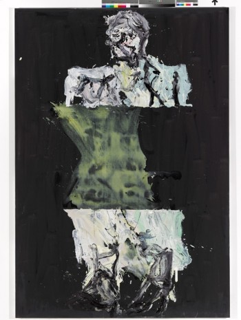 Georg Baselitz, Bitte hinter den Kopf, 2014, Galerie Thaddaeus Ropac