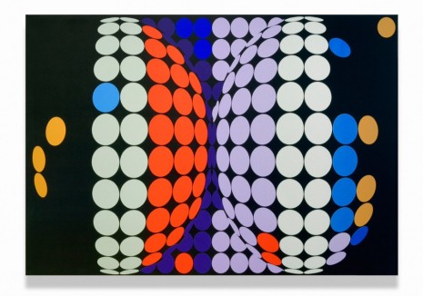 Sylvie Fleury, Color Lab - Study with dots, 2012, Galerie Thaddaeus Ropac