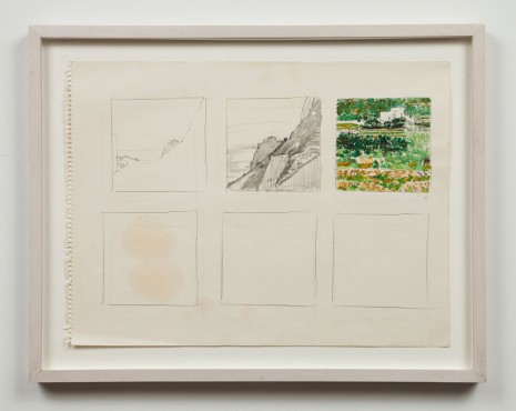 Paul Thek, Untitled (6 studies), ca. 1975, Alexander and Bonin