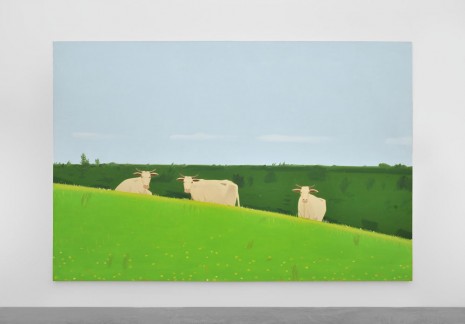 Alex Katz, Three Cows, 1981, Almine Rech