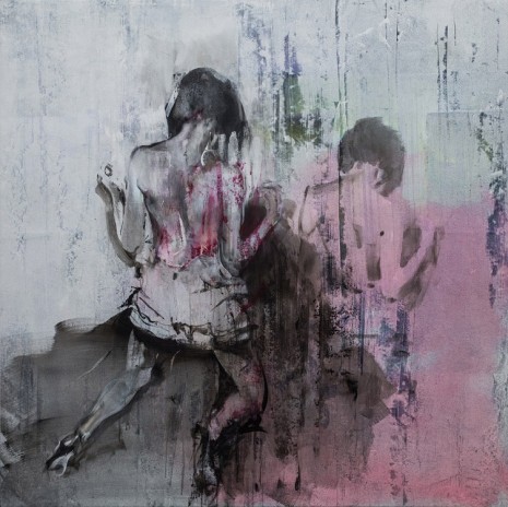 Zsolt Bodoni, Untitled (bleach), 2014, Green Art Gallery