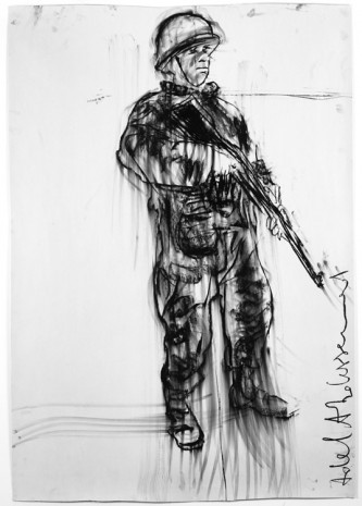 Adel Abdessemed, Soldaten, 2014, Christine Koenig Galerie