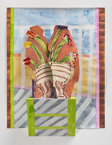 Betty Woodman, The Boardwalk, 2014, David Kordansky Gallery