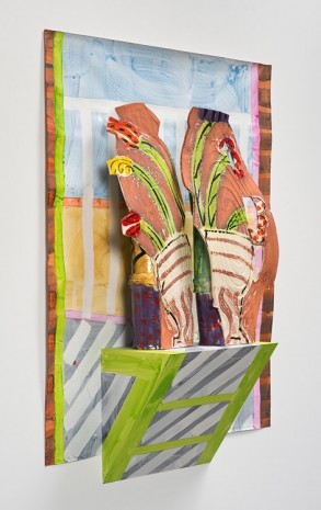 Betty Woodman, The Boardwalk, 2014, David Kordansky Gallery