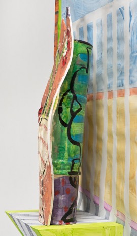 Betty Woodman, The Boardwalk (detail), 2014, David Kordansky Gallery
