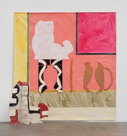 Betty Woodman, The Red Window, 2014, David Kordansky Gallery