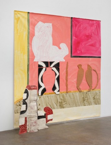 Betty Woodman, The Red Window, 2014, David Kordansky Gallery