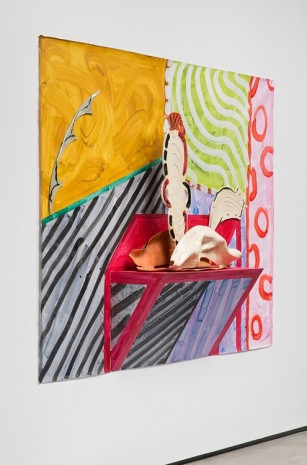 Betty Woodman, The Red Table, 2014, David Kordansky Gallery