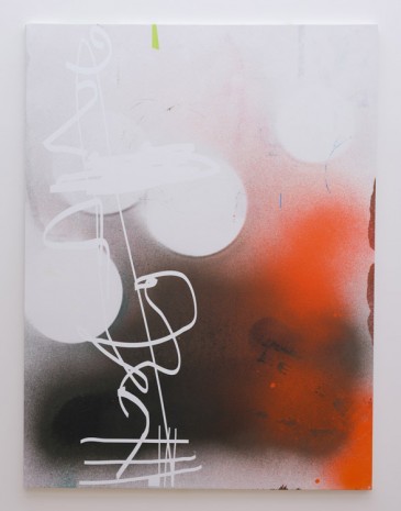 Jeff Elrod, Smoke Bomb, 2014, Simon Lee Gallery