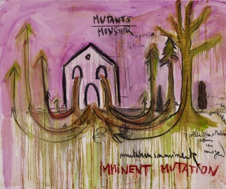 Fabrice Hyber, Imminent Mutation, 2014, Galerie Nathalie Obadia