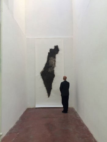 Mircea Cantor, The world belongs to those who set it on fire, 2015, Dvir Gallery