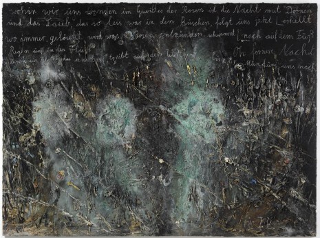 Anselm Kiefer, wohin wir uns wenden im Gewitter der Rosen, 2014, Galerie Thaddaeus Ropac