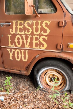 Terry Richardson, Jesus Loves You, 2014, Perrotin