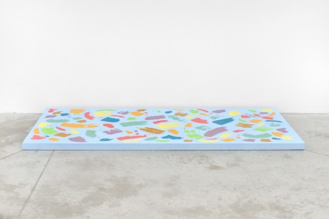 Amanda Ross-Ho, Painting to Disguise An Architectural Element (Trapdoor to Cellar), 2015, Praz-Delavallade