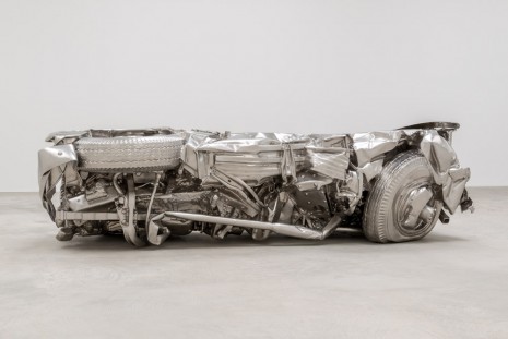 Charles Ray, Baled Truck, 2014, Matthew Marks Gallery