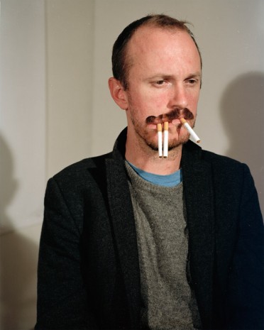 Lucas Blalock, The Smoker, 2014, rodolphe janssen