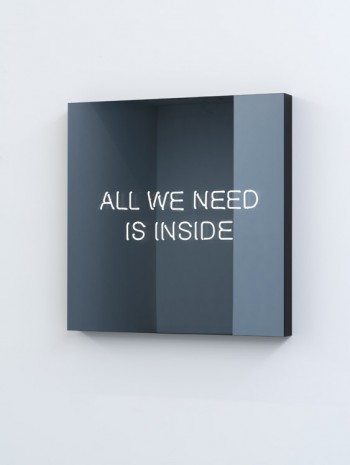 Jeppe Hein, ALL WE NEED IS INSIDE, 2014, 303 Gallery