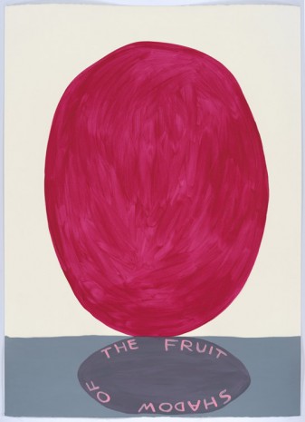 David Shrigley, Untitled (The fruit of shadow), 2015, Anton Kern Gallery