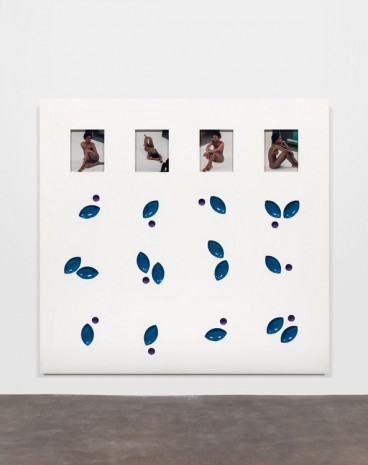 Elad Lassry, Untitled (Panel, Blue, Purple), 2015, MASSIMODECARLO