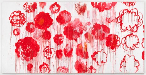 Cy Twombly, Blooming, 2001–08, Gagosian