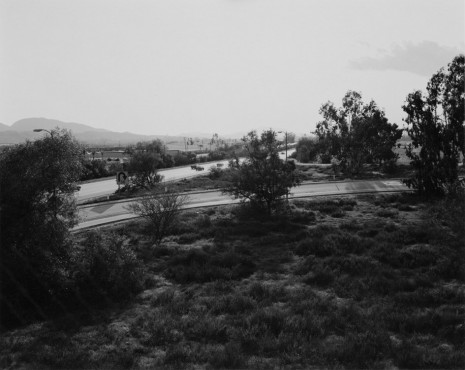 Robert Adams, Looking toward Los Angeles, Interstate 10, west edge of Redlands, California, 1982, Matthew Marks Gallery