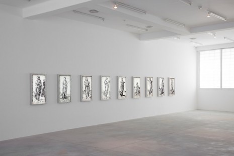 Francesco Vezzoli, METAMORFOSI: THE CRYING MUSES (AFTER MANTEGNA’S TAROT CARDS), 2015, Galleria Franco Noero