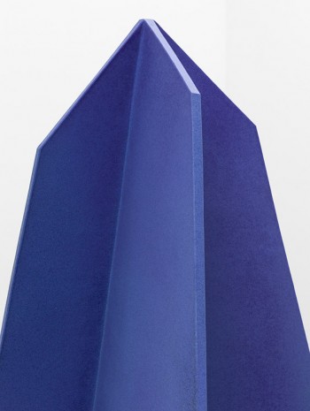 John Mason, Shifting Blue Spear (detail), 2014-2015, David Kordansky Gallery