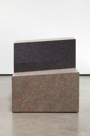 Richard Artschwager, Granite Chair, 2010, David Kordansky Gallery