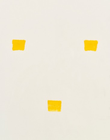 Niele Toroni, Imprints of paintbrush no. 50 repeated at regular intervals of 30 cm (detail), 1991, Marian Goodman Gallery