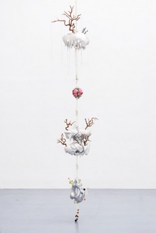 Mindy Rose Schwartz, Pushing Up the Daisies (detail), 2006, galerie hussenot