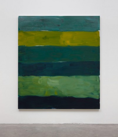 Sean Scully, Landline Green Below, 2014, Kerlin Gallery