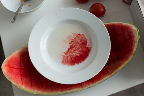 Wolfgang Tillmans, water melon still life, 2012, David Zwirner