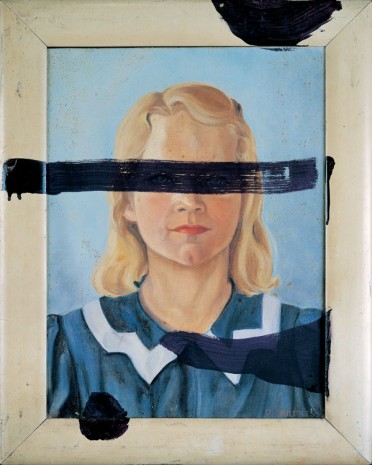 Julian Schnabel, Veramente Bestia V (Girl With No Eyes), 1988, Blum & Poe