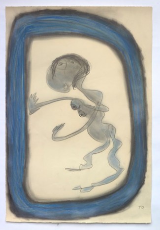 Thornton Dial, All in Blue, 2003, Marianne Boesky Gallery