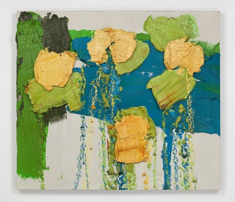 Zhu Jinshi, Green and Yellow, 2010, Blum & Poe