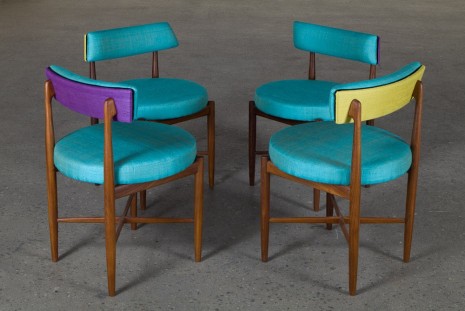 Martino Gamper, G Plan Chairs, 2015, Anton Kern Gallery